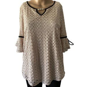 Onyx Apparel Size S Lacey Tunic Top